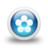 Glossy 3d blue orbs2 062 Icon